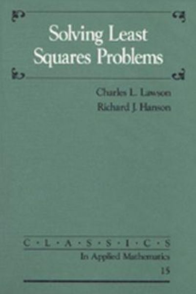Produktbild: Solving Least Square Problems