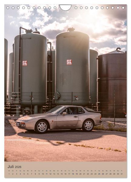 Produktbild: Porsche 944 - Fine Art (Wandkalender 2026 DIN A4 hoch), CALVENDO Monatskalender