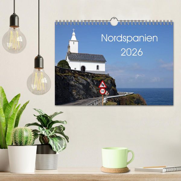 Produktbild: Nordspanien (Wandkalender 2026 DIN A4 quer), CALVENDO Monatskalender