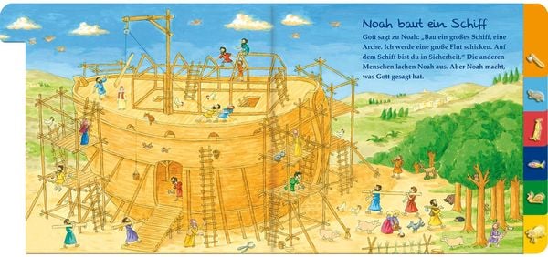 Produktbild: Mein kleines Bibel-Wimmelbuch von der Arche Noah