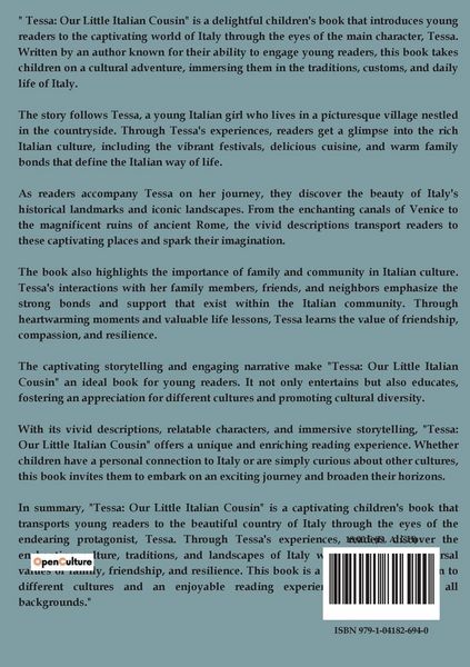 Produktbild: Tessa Our Little Italian Cousin
