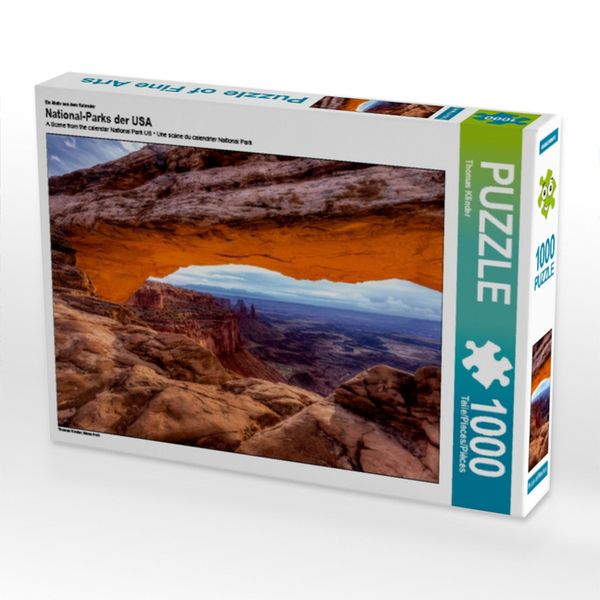 CALVENDO Puzzle Ein Motiv aus dem Kalender National-Parks der USA | 1000 Teile Lege-Größe 64x48cm Foto-Puzzle für glückliche Stunden