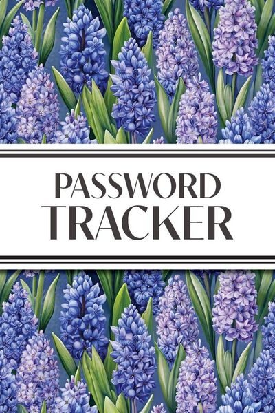 Produktbild: Password Tracker (Hyacinths)
