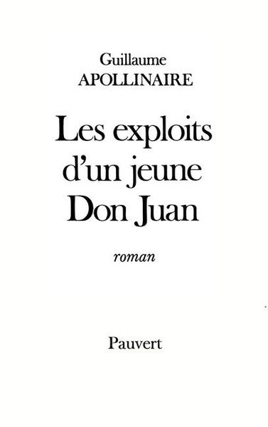 Produktbild: Les Exploits d'un jeune Don Juan