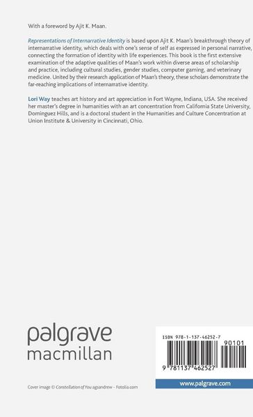 Produktbild: Representations of Internarrative Identity