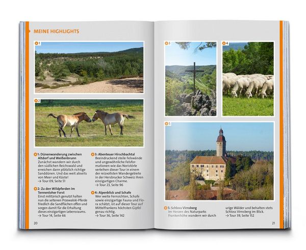 Produktbild: KOMPASS Wanderf&uuml;hrer N&uuml;rnberg, Frankenalb, Frankenh&ouml;he, Steigerwald, Fr&auml;nkisches Seenland, 55 Touren mit Extra-Tourenkarte