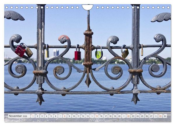 Produktbild: Hansestadt Hamburg (Wandkalender 2026 DIN A4 quer), CALVENDO Monatskalender