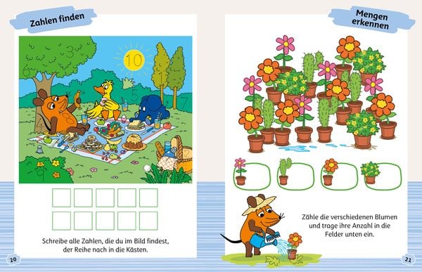 Produktbild: Erste Zahlen &uuml;ben mit der Maus. F&uuml;r Kinder ab 5 Jahren
