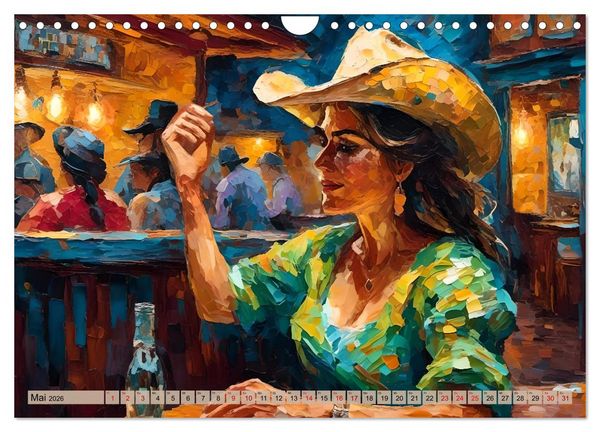 Produktbild: Wild West Moments (Wandkalender 2026 DIN A4 quer), CALVENDO Monatskalender