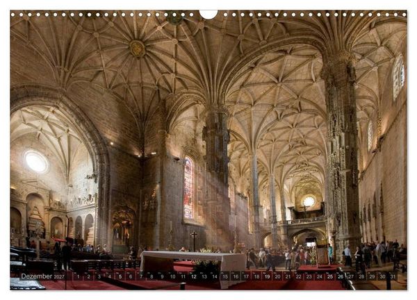 Produktbild: Lissabon &ndash; Portugals Metropole (Wandkalender 2027 DIN A3 quer), CALVENDO Monatskalender