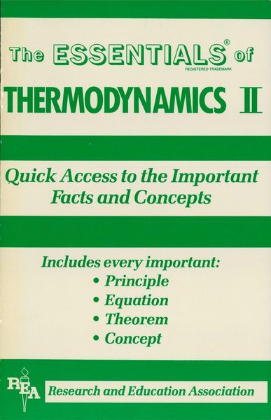 Produktbild: Thermodynamics II Essentials