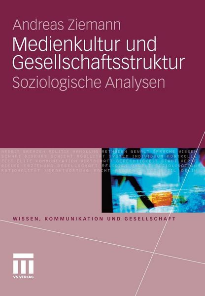 Produktbild: Medienkultur und Gesellschaftsstruktur