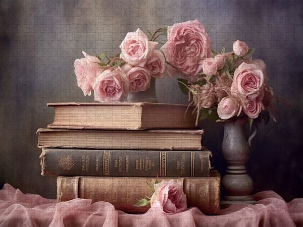 Produktbild: CALVENDO Puzzle Rosenduft | 1000 Teile Lege-Gr&ouml;&szlig;e 64x48cm Foto-Puzzle f&uuml;r gl&uuml;ckliche Stunden