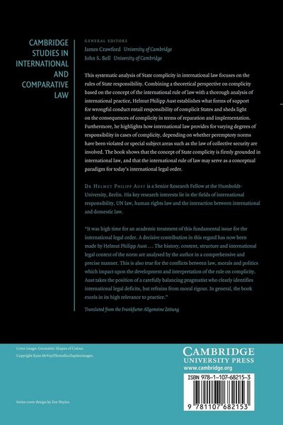 Produktbild: Complicity and the Law of State Responsibility