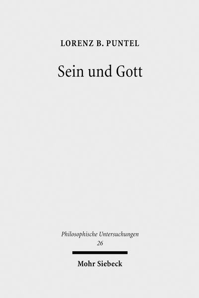 Produktbild: Sein und Gott