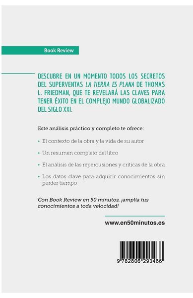 Produktbild: La Tierra es plana de Thomas L. Friedman (An&aacute;lisis de la obra)