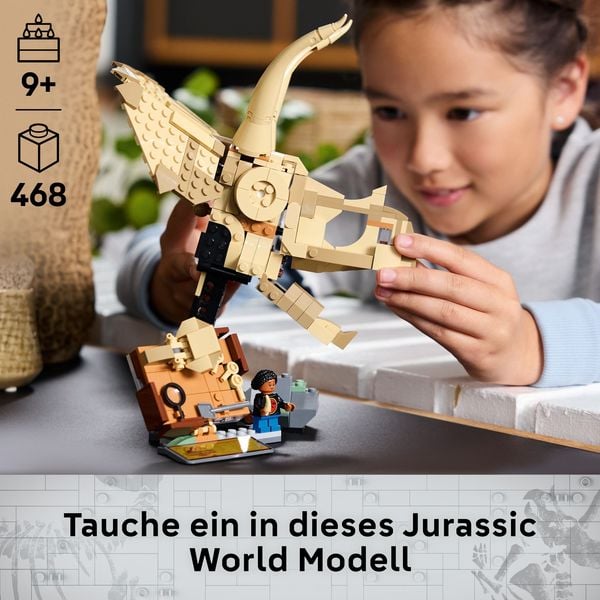 LEGO Jurassic World Dinosaurier-Fossilien: Triceratops-Schädel Set 76969