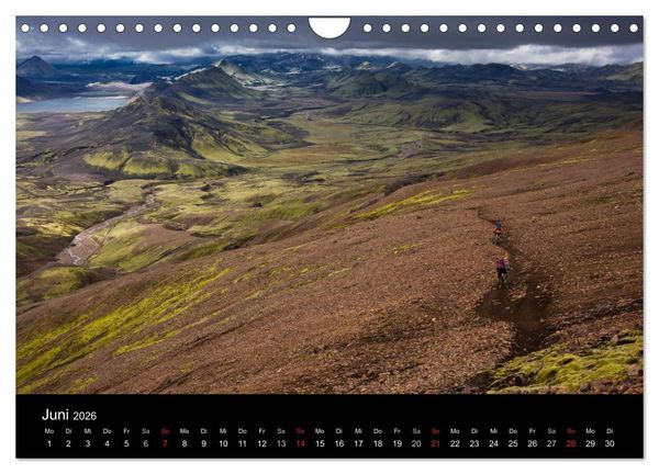 Produktbild: Bike Abenteuer Island (Wandkalender 2026 DIN A4 quer), CALVENDO Monatskalender