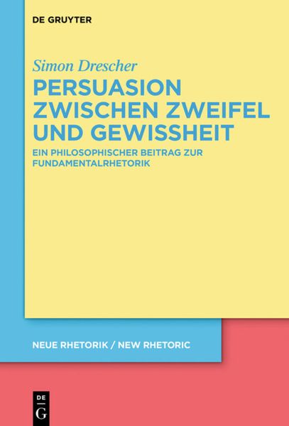 Produktbild: Persuasion zwischen Zweifel und Gewissheit