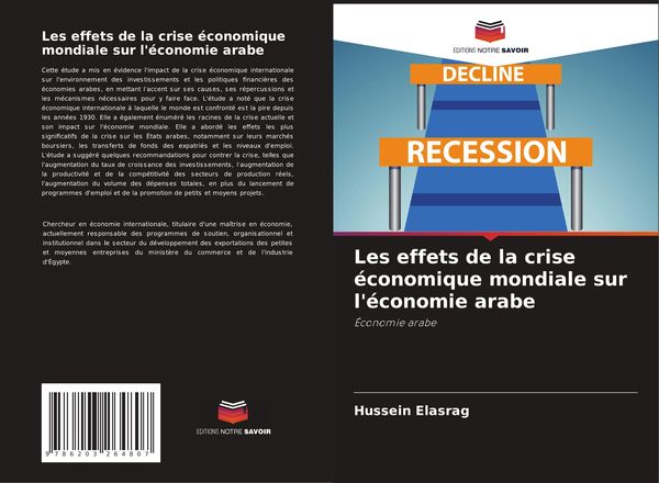 Produktbild: Les effets de la crise &eacute;conomique mondiale sur l'&eacute;conomie arabe
