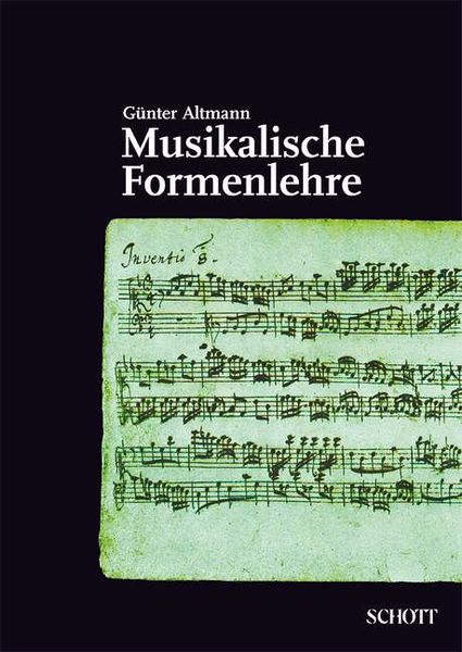 Produktbild: Musikalische Formenlehre