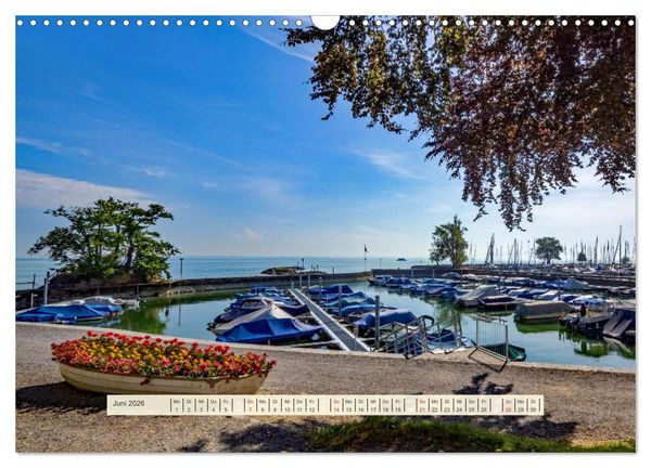 Produktbild: Rund um den Bodensee (Wandkalender 2026 DIN A3 quer), CALVENDO Monatskalender