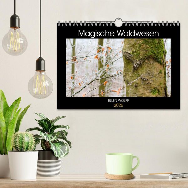 Produktbild: Magische Waldwesen (Wandkalender 2026 DIN A4 quer), CALVENDO Monatskalender
