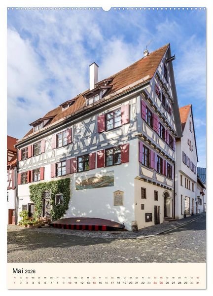 Produktbild: ULM Sehenswerte Orte (Wandkalender 2026 DIN A2 hoch), CALVENDO Monatskalender