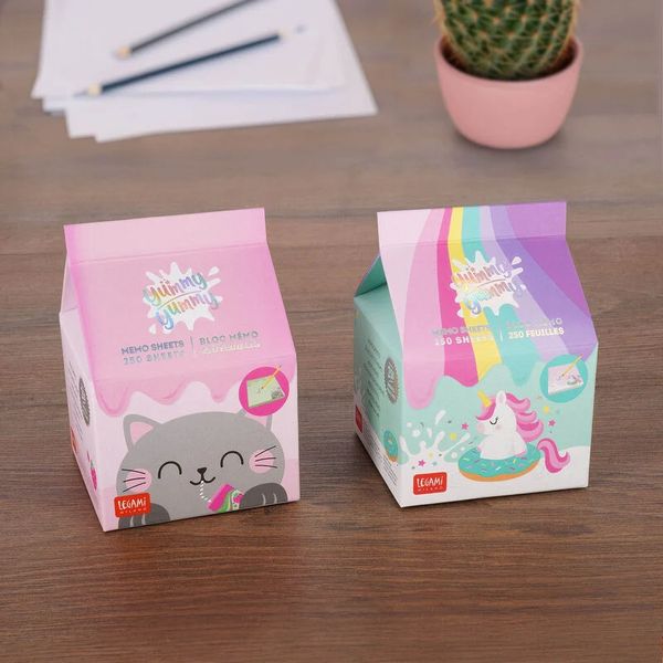 Produktbild: Legami Notizzettelblock - Yummy Yummy - Einhorn