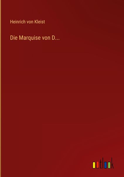 Produktbild: Die Marquise von D...