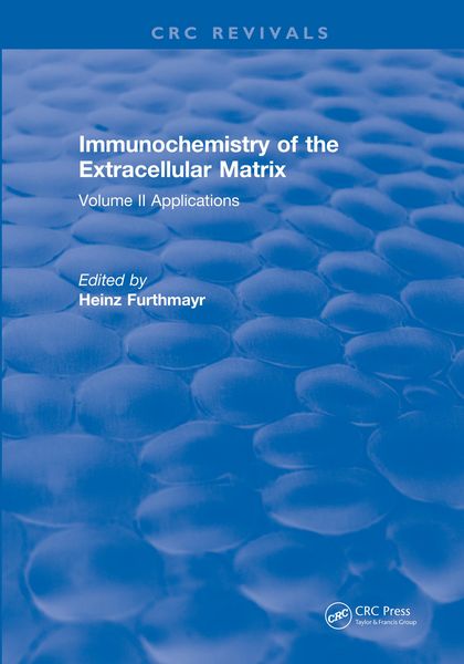 Produktbild: Immunochemistry Of The Extracellular Matrix