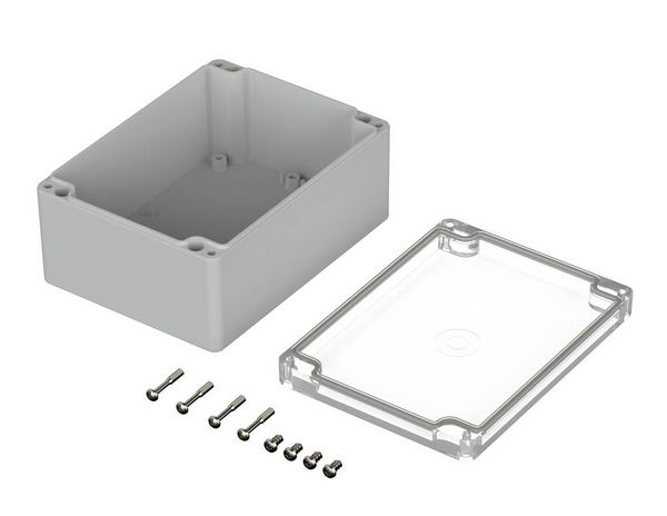 Produktbild: Bopla EUROMAS M 2381 G 02238300 Industrie-Geh&auml;use 160 x 120 x 75 Polycarbonat Lichtgrau (RAL 7035) 1 St.