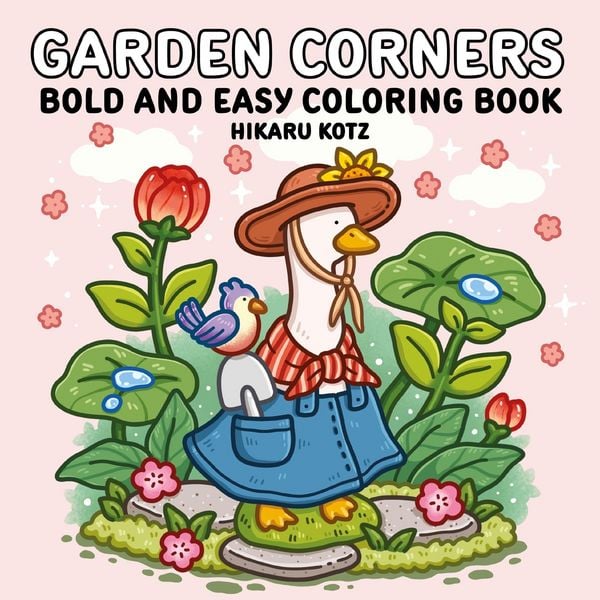 Produktbild: Garden Corners: Bold and Easy Coloring Book