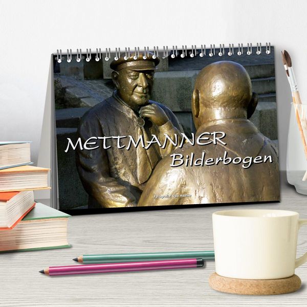 Produktbild: Mettmanner Bilderbogen 2026 (Tischkalender 2026 DIN A5 quer), CALVENDO Monatskalender