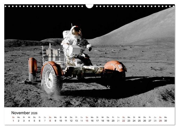 Produktbild: Abenteuer im Weltraum (Wandkalender 2026 DIN A3 quer), CALVENDO Monatskalender