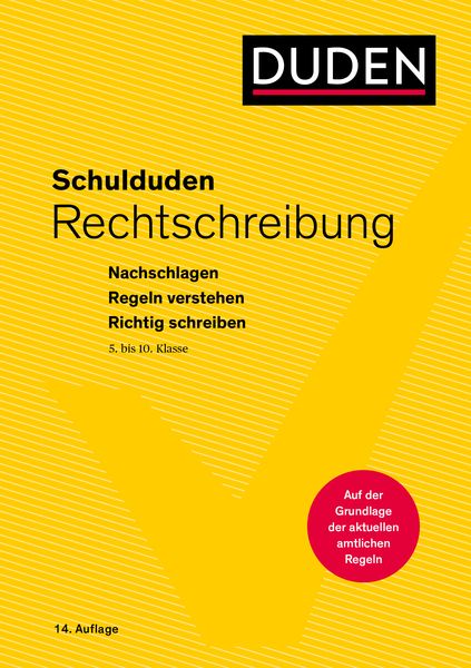 Produktbild: Schulduden Rechtschreibung