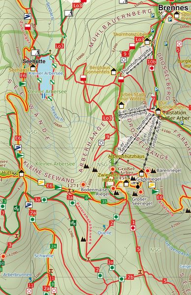 Produktbild: Phonemaps Wander - Radkarte 182 Rund um Zwiesel, Gro&szlig;er Arber, Wander - Radkarte 1:25.000