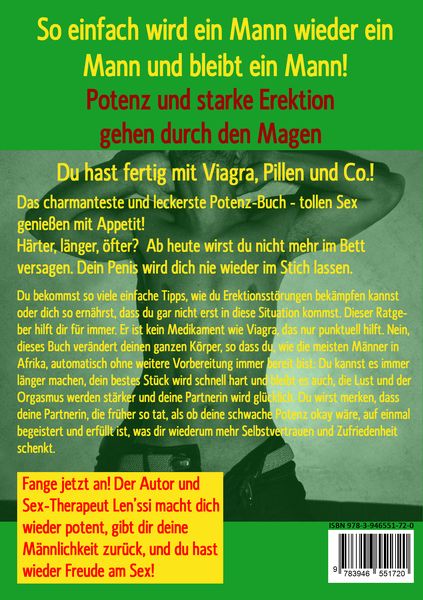 Produktbild: LUST & POTENZ-BOOSTER – Iss, trink & denk dich potent
