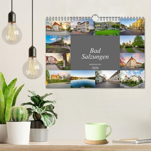 Produktbild: Bad Salzungen Impressionen (Wandkalender 2026 DIN A4 quer), CALVENDO Monatskalender