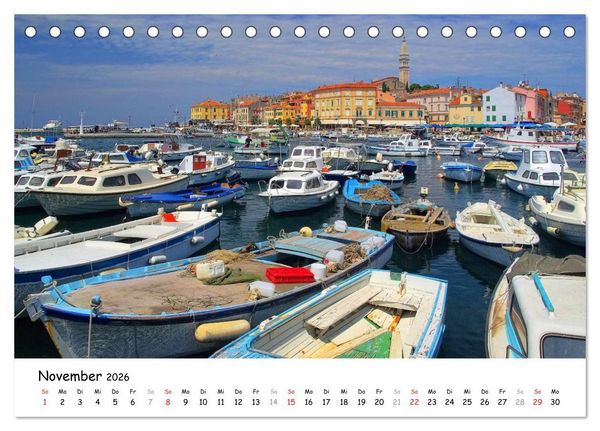 Produktbild: Istrien (Tischkalender 2026 DIN A5 quer), CALVENDO Monatskalender