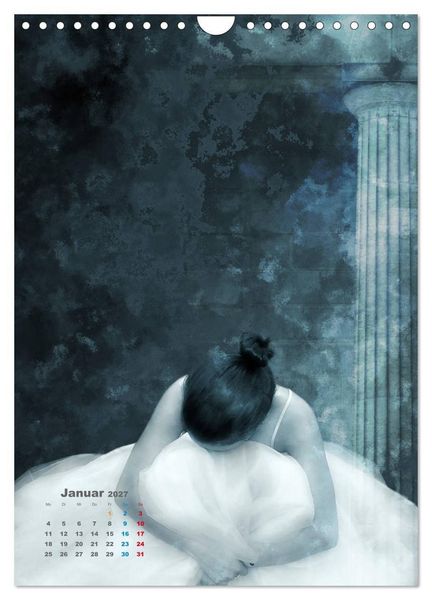Produktbild: Ballerinen - Anmut, Eleganz und Leichtigkeit (Wandkalender 2027 DIN A4 hoch), CALVENDO Monatskalender