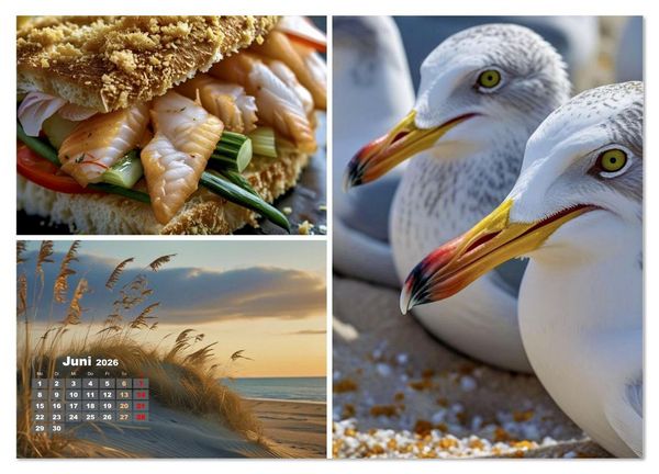 Produktbild: Sehnsucht Ostsee Urlaub (Wandkalender 2026 DIN A4 quer), CALVENDO Monatskalender