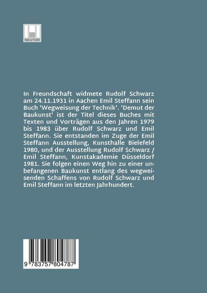 Produktbild: Demut der Baukunst