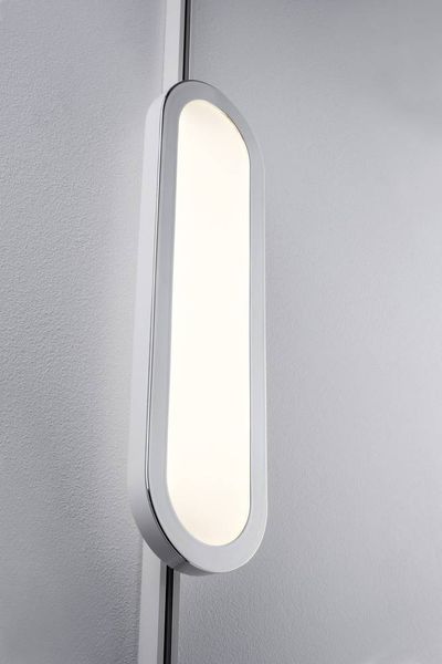 Produktbild: Paulmann Panel Loop Hochvolt-Schienensystem-Leuchte URail LED fest eingebaut 7 W LED Wei&szlig;, Chrom