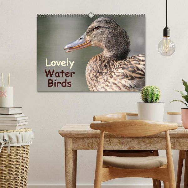 Produktbild: Lovely Water Birds (Wall Calendar 2027 DIN A3 landscape), CALVENDO 12 Month Wall Calendar