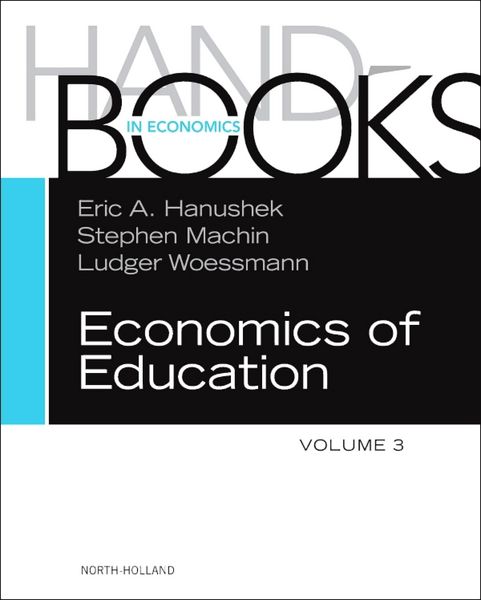 Produktbild: Handbook of the Economics of Education