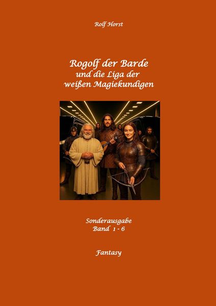 Produktbild: Rogolf der Barde und die Liga der wei&szlig;en Magiekundigen: Live-Rollenspiel, Barde, Magie, Hexen, Silberdolch, Armbrust, Pfeil + Bogen, R&uuml;gen, Externstei