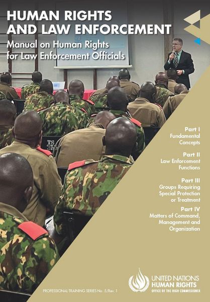 Produktbild: Manual on Human Rights for Law Enforcement Officials