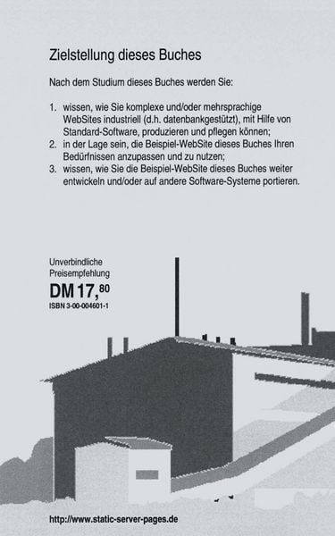 Produktbild: SSP, industrielle Produktion und Pflege von WebSit