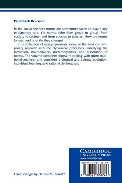 Produktbild: The Dynamics of Norms